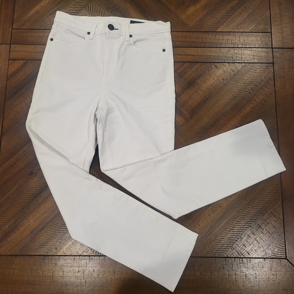 rag & bone Women's High Rise Jeans - White